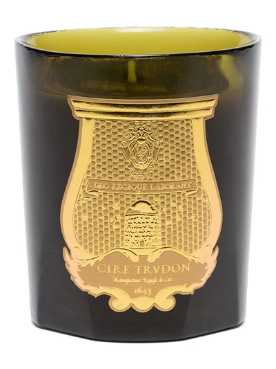 Cire Trudon Green And White Solis Rex Candle