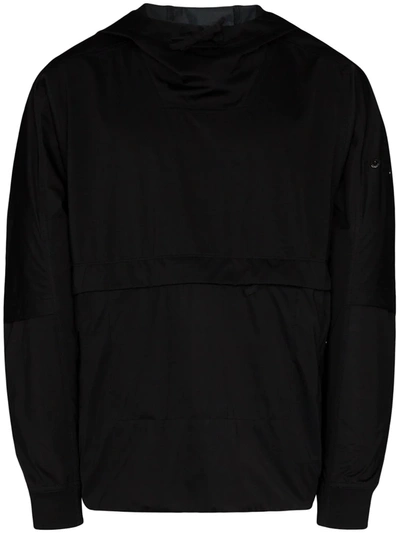 Stone Island Shadow Project Packable Lightweight Hoodie In Black