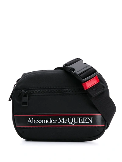 Alexander Mcqueen Urban Logo Beltpack In Black