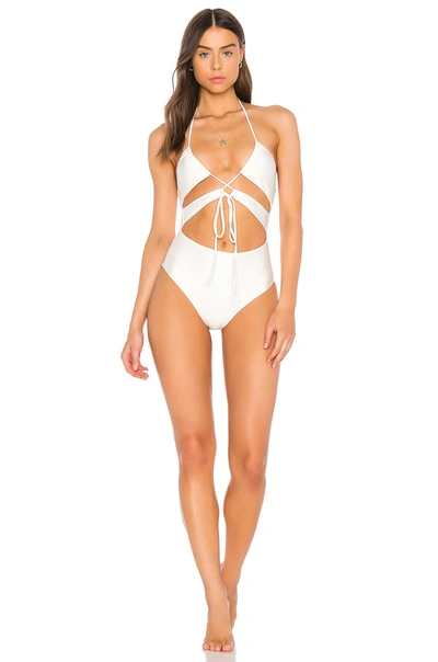 Lovers & Friends Aliah One Piece In White