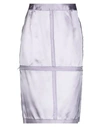 Mm6 Maison Margiela Midi Skirts In Lilac