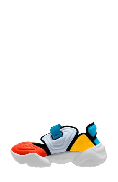 Nike Aqua Rift Sneaker In Football Grey/ Crimson/ Blue