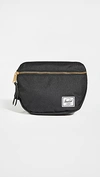 Herschel Supply Co Fifteen Belt Bag - Black In Black/gold