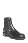 Gucci Beatle Rockstud Boot In Black