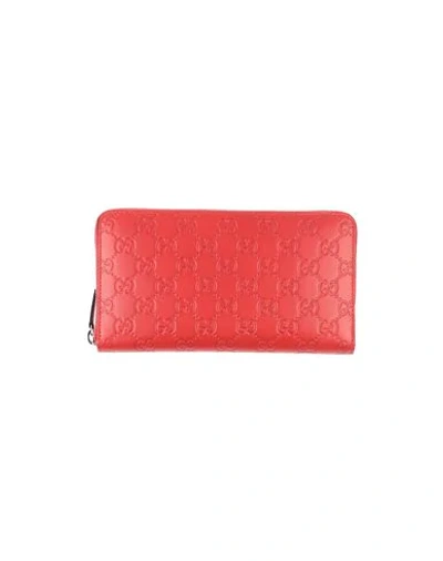 Gucci Wallet In Red