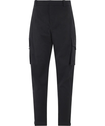 Dior Homme Cargo Trousers In Black