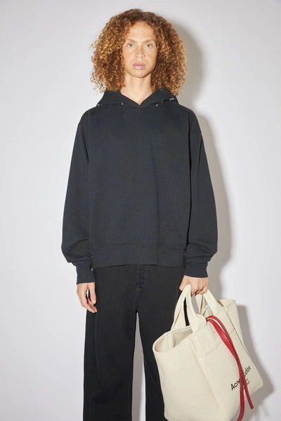 Hooded Sweatshirt Acne Studios Logo Print Sweatshirt Acne Studios