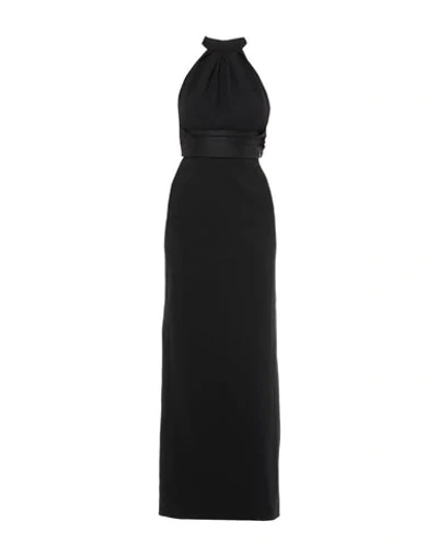 Saint Laurent Long Dresses In Black