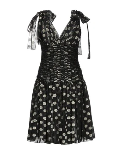 Dolce & Gabbana Midi Dresses In Black