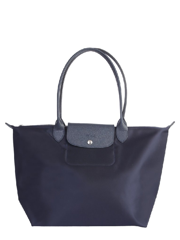 Longchamp Le Pliage Large Tote Bag In Blue | ModeSens