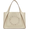 Stella Mccartney Stella Logo Tote Bag In 9000 White