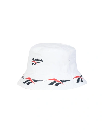 Reebok Hats In White
