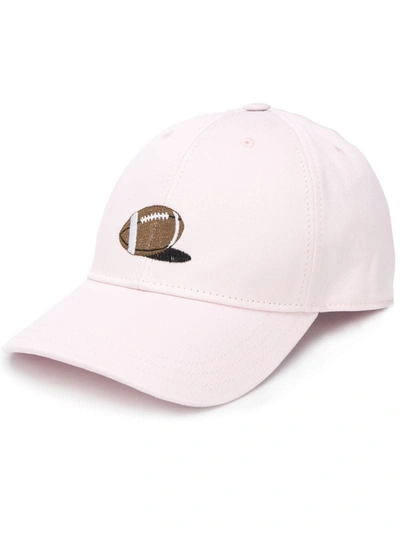Thom Browne Classic Embroidered Baseball Cap In Pink