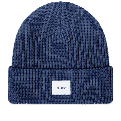 Wtaps Coolmax 02 Beanie In Blue