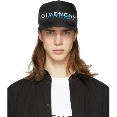 Givenchy Logo-printed Cap In 001-black