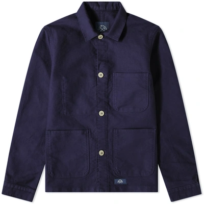 Bleu De Paname Counter Jacket In Blue