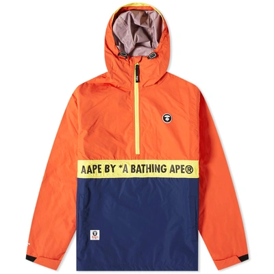 Aape By A Bathing Ape Aape Camo Smock Jacket In Red