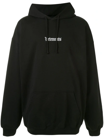 Vetements Ramstein Germany Hoodie In Black ModeSens