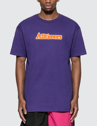 Alltimers Broadway T-shirt In Purple