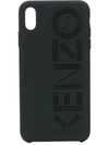 Kenzo Iphone Xs Max Logo Case In Black