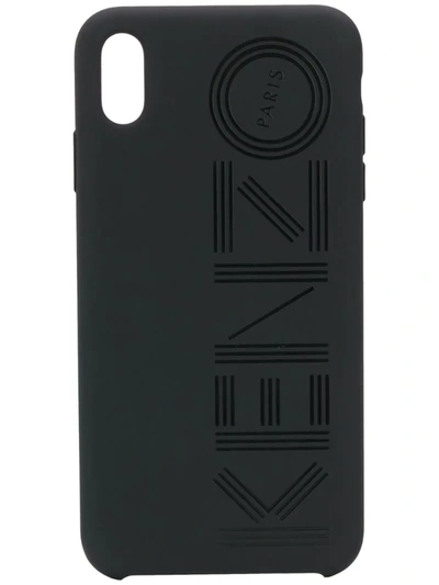 Kenzo Iphone Xs Max Logo Case In Black