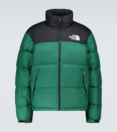 The North Face 1996 Retro Nuptse Water Resistant Down Puffer Jacket In Green