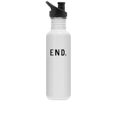 Klean Kanteen End. X  Single-walled Sport 3.0 Bottle In White