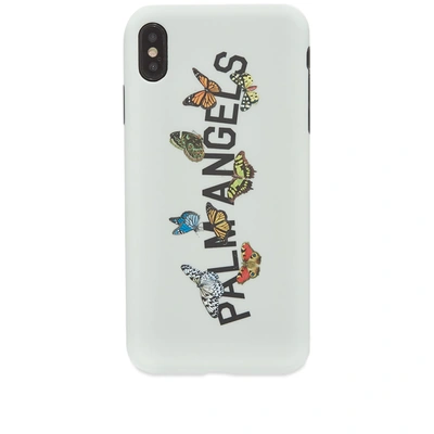 Palm Angels Butterfly College Iphone Case Xs In Grey