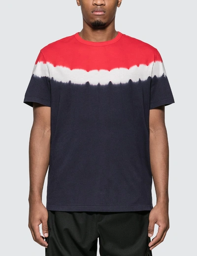 Moncler Tie Dye T-shirt In Red