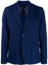 Lanvin Tailored Blazer Jacket In Blue