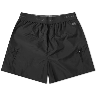 Rick Owens Black Dolphin Boxer