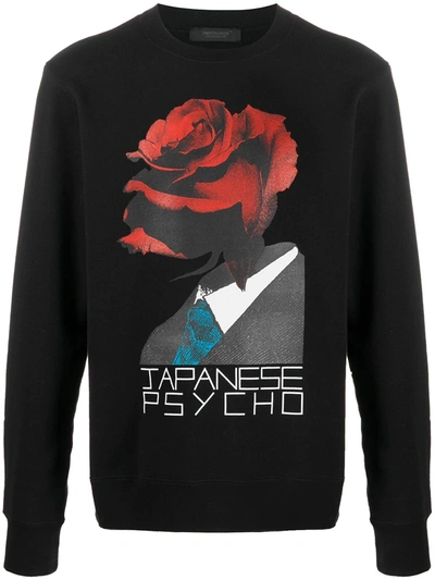 Undercover Japanese Psycho Crewsweat In Black