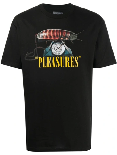 Pleasures Dial T-shirt In Black