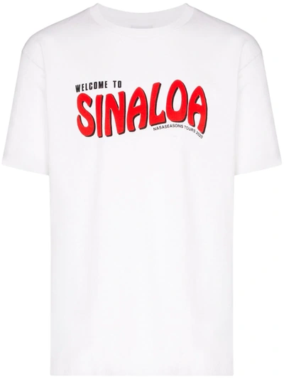 Nasaseasons Sinaloa Print T-shirt In White