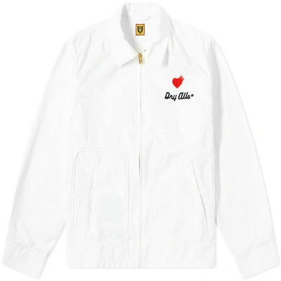 Human Made Drizzler Jacket In White
