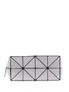 Bao Bao Issey Miyake Lucent Frost Boxy Pvc Pouch In Grey