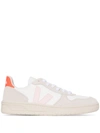 Veja V-10 B-mesh Low-top Suede Trainers In White