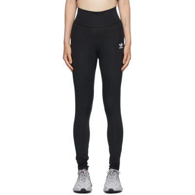 Adidas Originals Black High-waisted Leggings