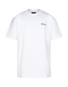 Muf10 T-shirts In White