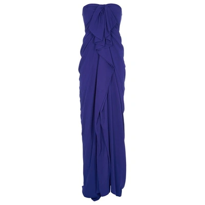 Pre-owned 3.1 Phillip Lim / フィリップ リム Silk Maxi Dress In Blue