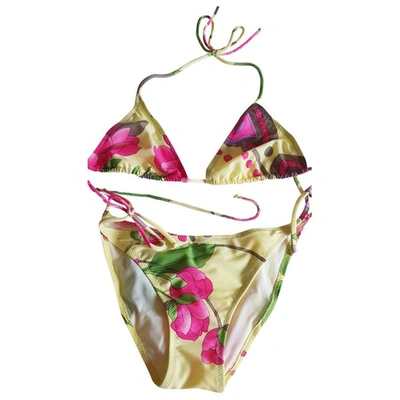Pre-owned Leonard Two-piece Swimsuit In Multicolour