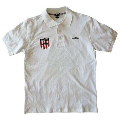 Pre-owned Umbro Polo Shirt In White