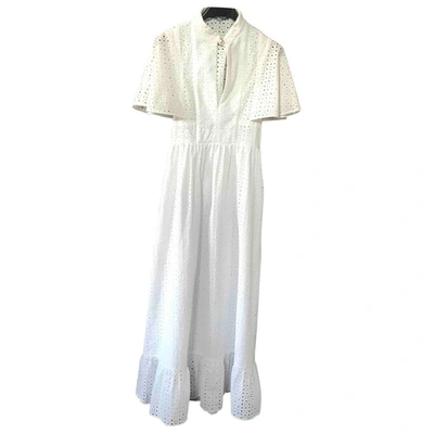 Pre-owned Alexa Chung Maxi Dress In White