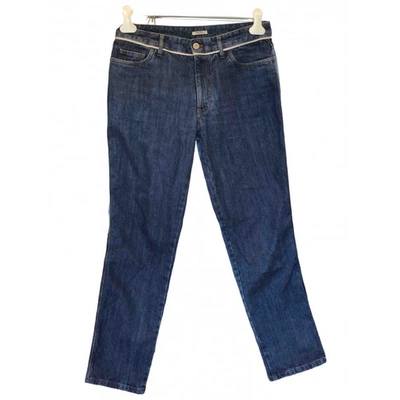 Pre-owned Miu Miu Denim - Jeans Jeans