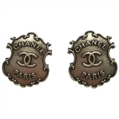 Pre-owned Chanel Cc Earrings In Other