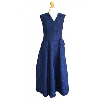 Pre-owned Talbot Runhof Blue Dress