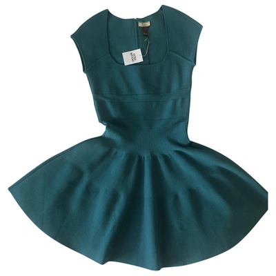 Pre-owned Issa Dress In Turquoise