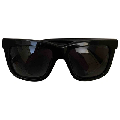 Pre-owned Giorgio Armani Black Sunglasses