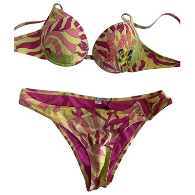 Pre-owned Blumarine Multicolour Lycra Swimwear