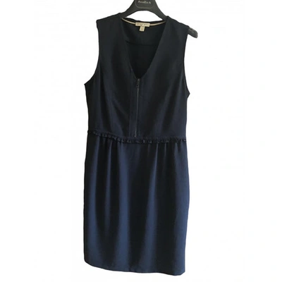 Pre-owned Burberry Mid-length Dress In Blue
